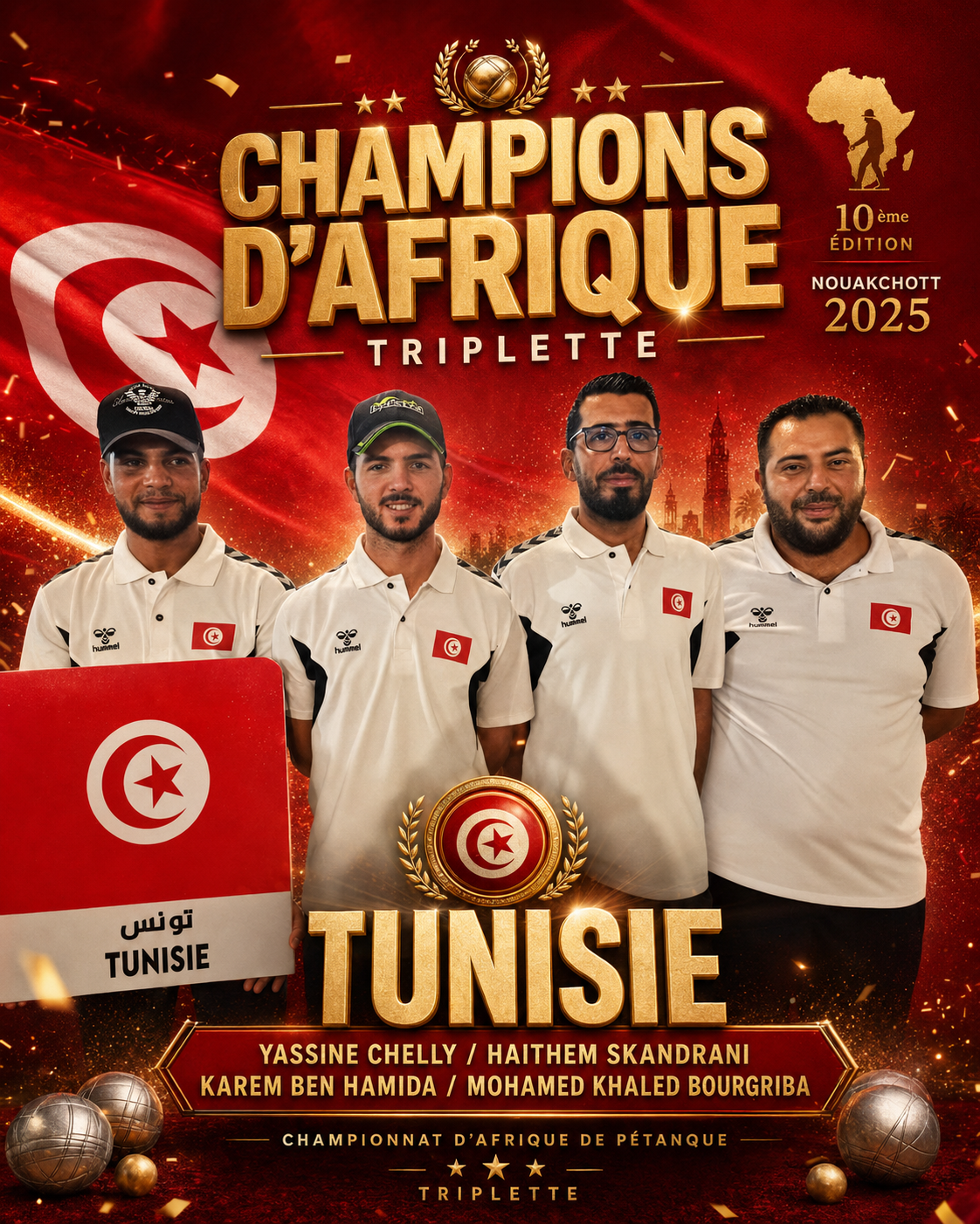 Photo des vainqueurs