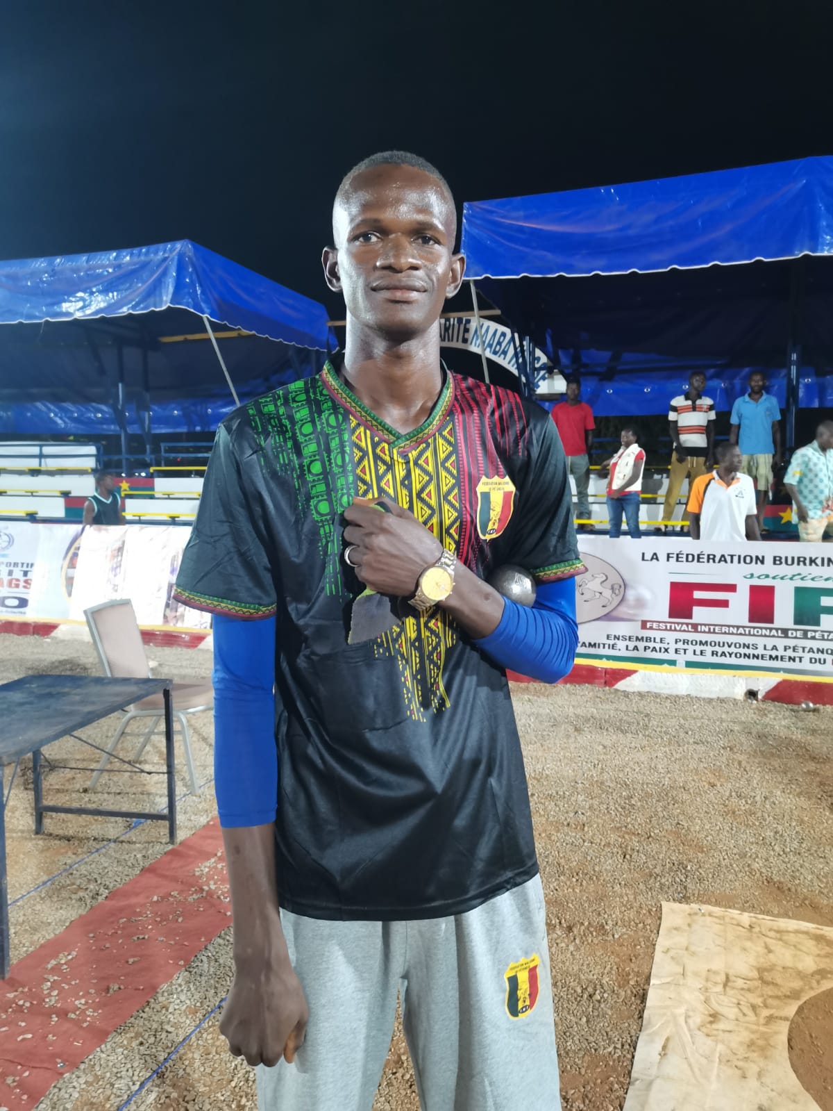 Photo du champion