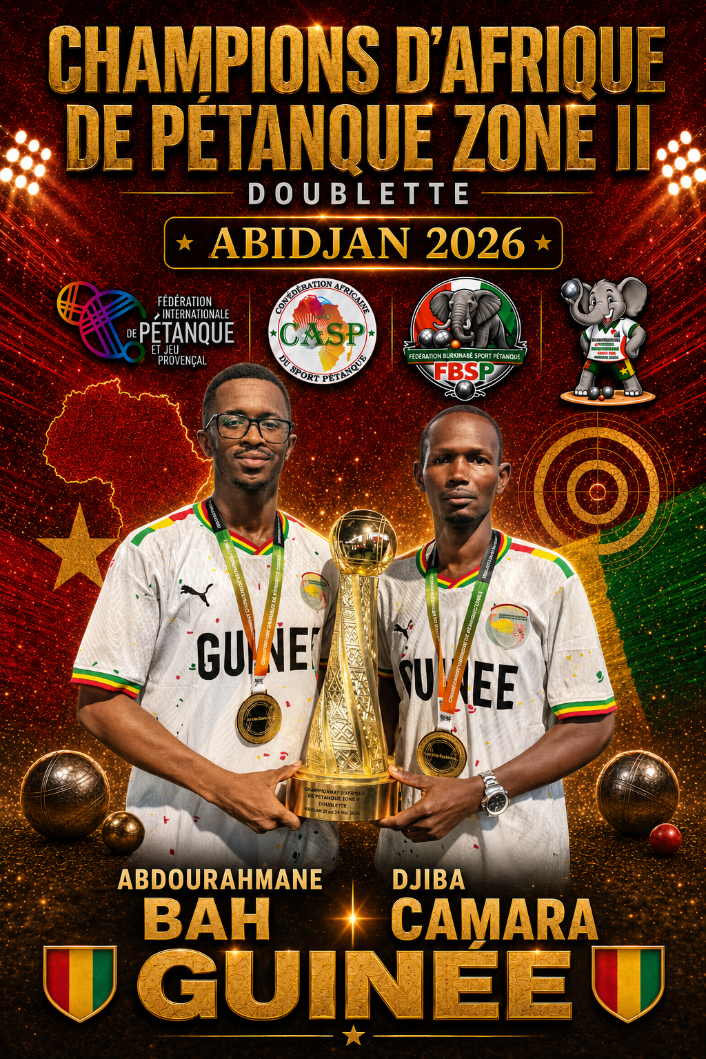 Photo des vainqueurs