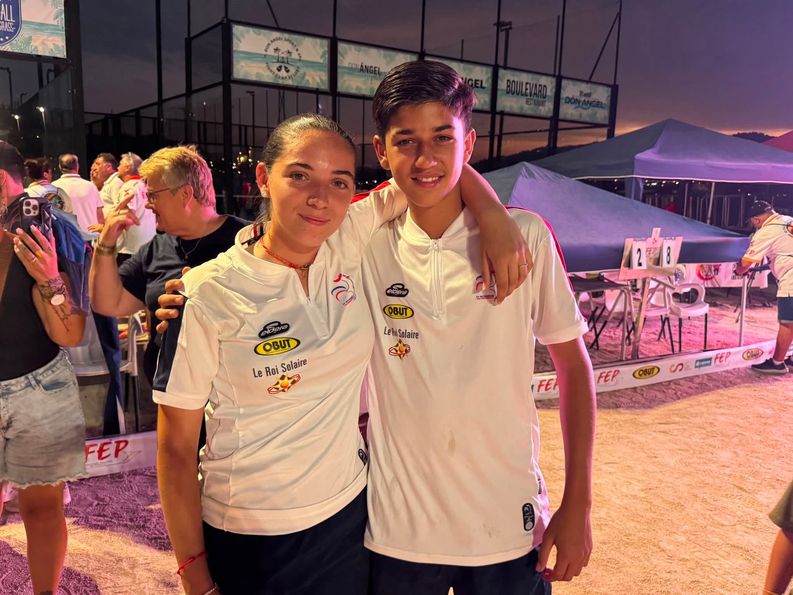 Photo du champion